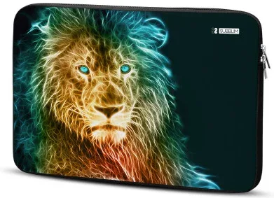 SUBBLIM Funda Ordenador Neopreno Trendy Sleeve Neo Lion 13,3-14"