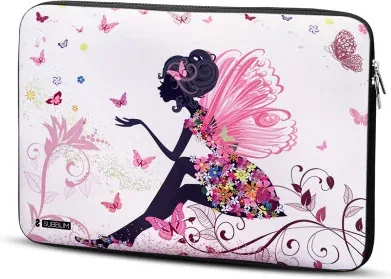SUBBLIM Funda Ordenador Neopreno Trendy Sleeve Neo Hada 15,6"