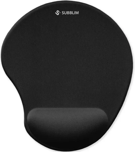 Alfombrilla Raton Ergo Neogel Negro Subblim