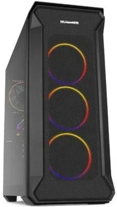 Caja Nox Hummer Quantum Atx 1Xusb3.0 2Xusb2.0 Negro ARGB