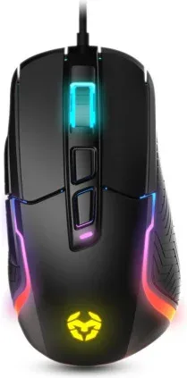 Krom Kick ratón mano derecha USB tipo A Óptico 6200 DPI