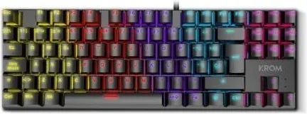 KROM Teclado Gaming NXKROMKASICTKL  TKL RAINBOW