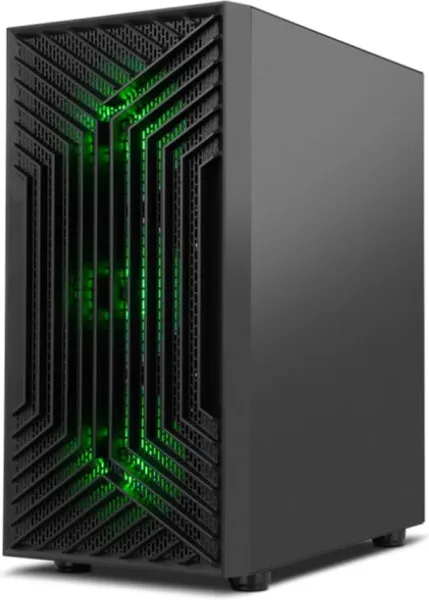 Caja ordenador gaming nox infinity epsilon m - atx ARGB cristal templado negro