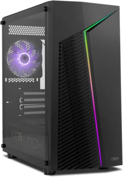 Caja Nox Infinity RGB M-Atx Chassis Minitorre Negro