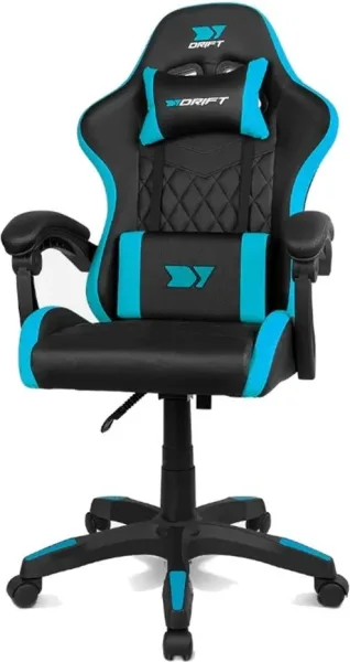 Silla gaming drift dr35 negra - azul