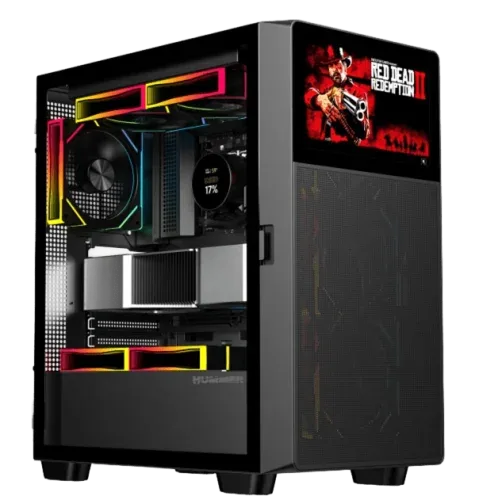 NOX NXHUMMERBIOS carcasa de ordenador Torre Negro