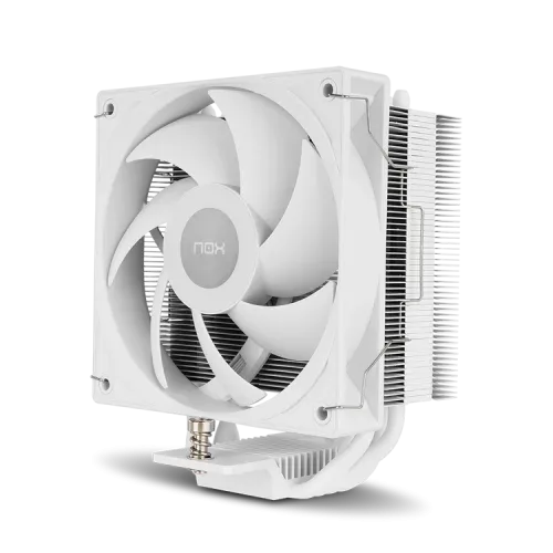 NOX Hummer NXHUMMERR400WH sistema de refrigeración para ordenador Procesador Ventilador 12 cm Blanco