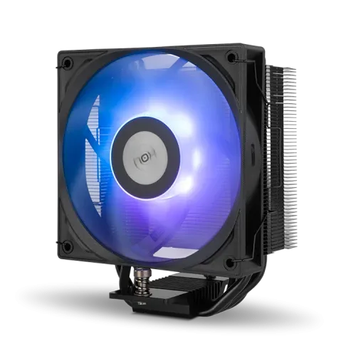 Ventilador CPU Nox Hummer R-400Argb Negra Alto Rendimiento