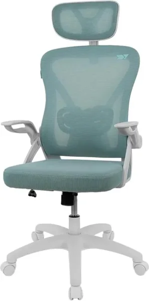 DRIFT Silla Gaming DRAIR35 Blanca/Turquesa