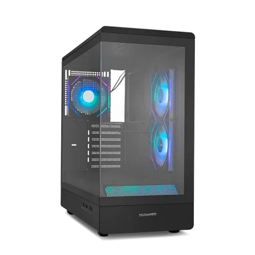 NOX Hummer NXHUMMERSIGNALBK carcasa de ordenador Midi Tower Negro