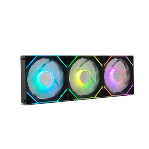 Ventilador Nox Hummer Pro Link Kit 3Xvent ARGB Magnetico Negro