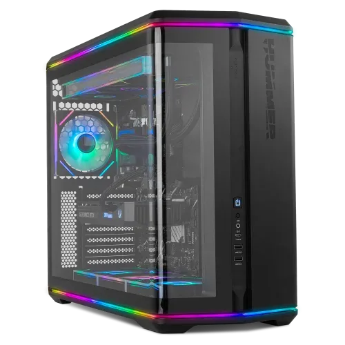 Caja Atx Nox Hummer Anvil 2Xusb3.0 sin Fuente Negro