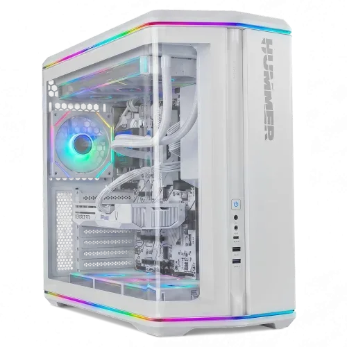 Caja Atx Nox Hummer Anvil 2Xusb3.0 sin Fuente Blanco