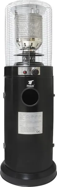 Estufa de exterior thulos th - ext12 negra