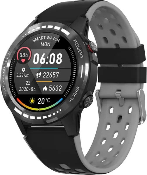 Reloj smartwatch leotec multisport GPS advantage plus negro 1.3 pulgadas