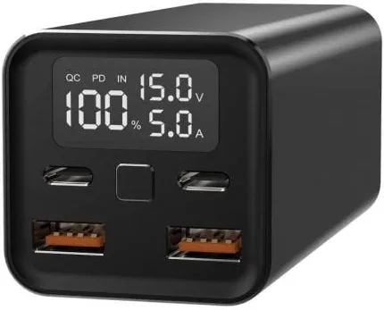 Batería Externa/Powerbank Leotec PowerBank 20000mAh PD/ 65W/ Compatible con Portátiles
