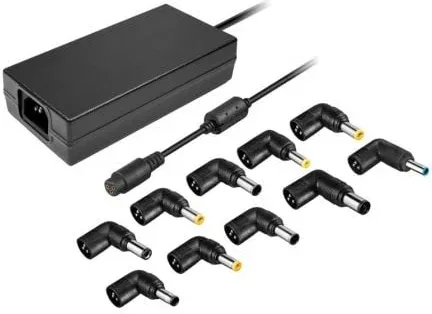 Cargador de Portátil Leotec Notebook/ 120W/ Automático/ 10 Conectores/ Voltaje 12-20V