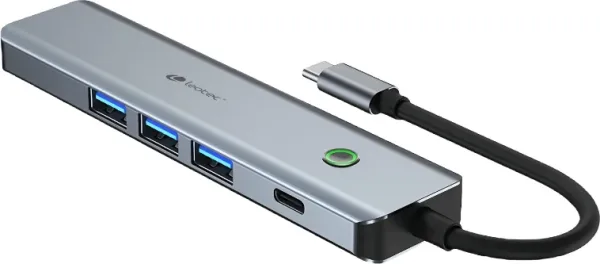 Leotec Docking Station 6-1 1Usb-C Pd100 Power&Datos 3Usb3.0 1Hdmi 4K 30Hz