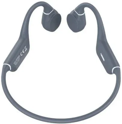 Auriculares Inalámbricos Deportivos de Conducción Ósea Leotec Osea Kuri/ con Micrófono/ Bluetooth/ Grises