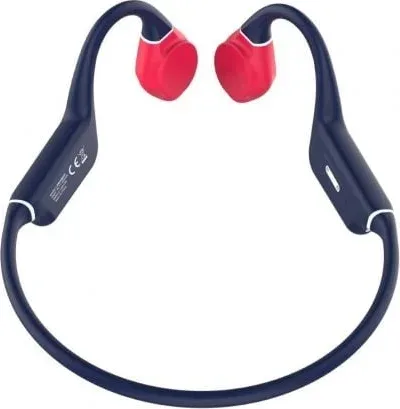 Auriculares Inalámbricos Deportivos de Conducción Ósea Leotec Osea Kuri/ con Micrófono/ Bluetooth/ Azules y Rojos