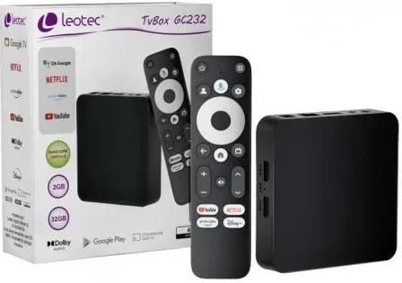 Leotec Tvbox Gc232 Google y Netflix Certified