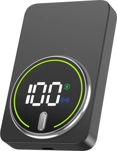 Leotec Powerbank 10000Mah 20W Fast Chrg Negro 1Usb-C+Wireless Inc Cab USB-A a USB-C 22,5W