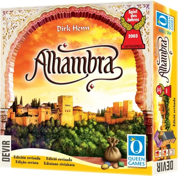 Juego de mesa devir alhambra pegi 8