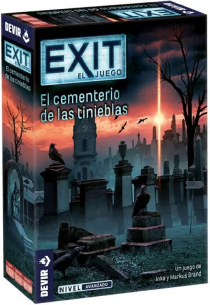 Juego de mesa devir exit el cementerio de las tinieblas