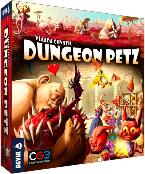 Juego de mesa devir dungeon petz