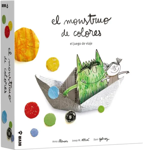 Juego de mesa el monstruo de colores