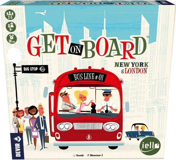 Juego de mesa devir get on board new york & london