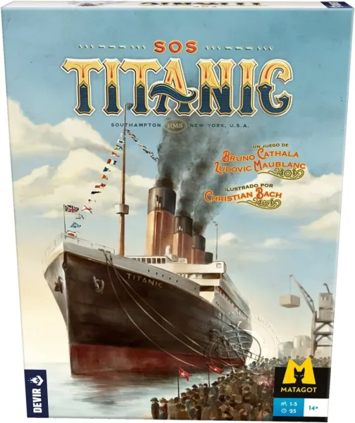 Juego de mesa sos titanic