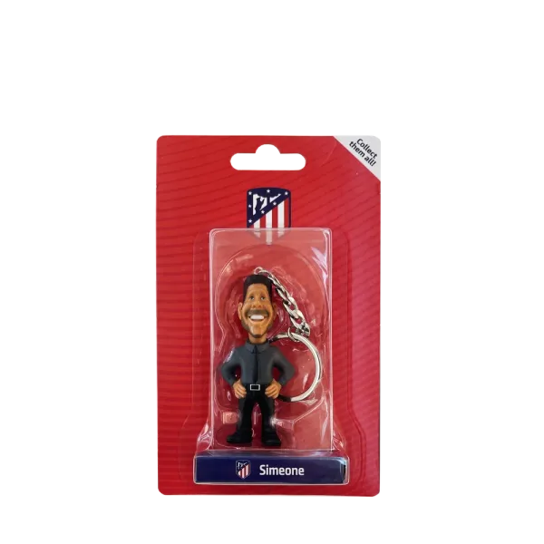 Llavero minix fútbol atlético de madrid simeone