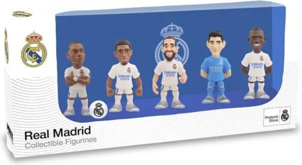 Pack 5 figuras minix pack real madrid 7 cm