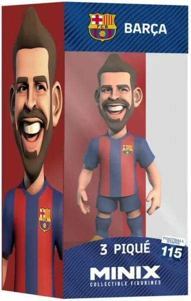 Figura minix futbol club barcelona piqué 12 cm