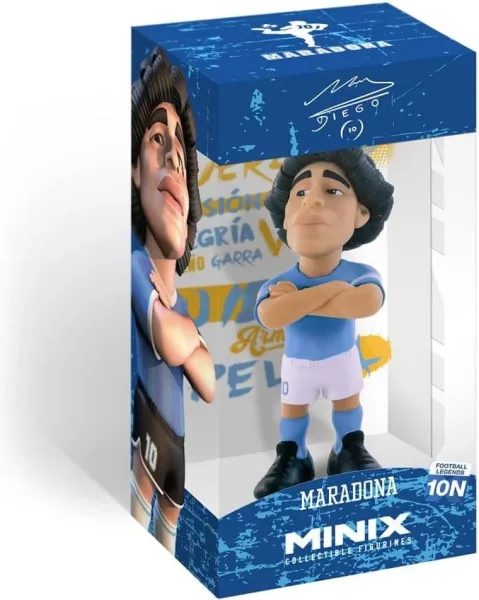 Figura minix maradona sky blue 12 cm