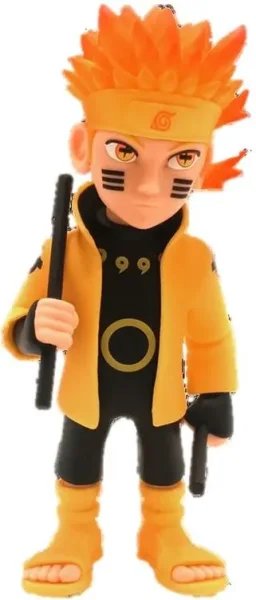 Figura minix naruto -  naruto iconic pose (fuego) 12 cm