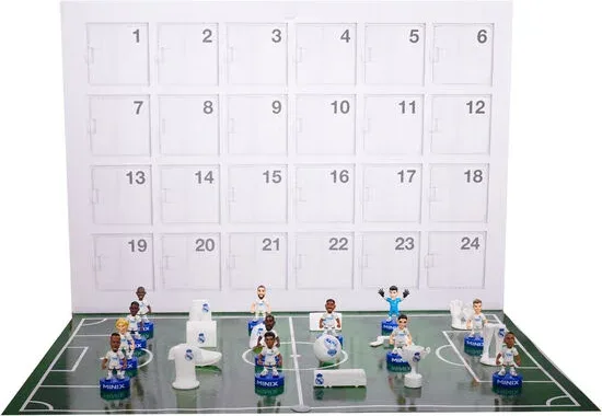 Calendario de adviento minix super pack real madrid