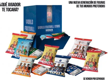 Sobre sorpresa minix mundial 1 unidad aleatoria