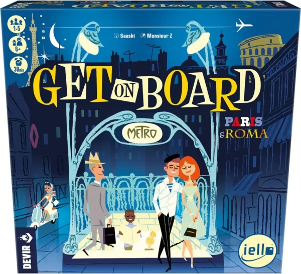 Juego de mesa devir get on board