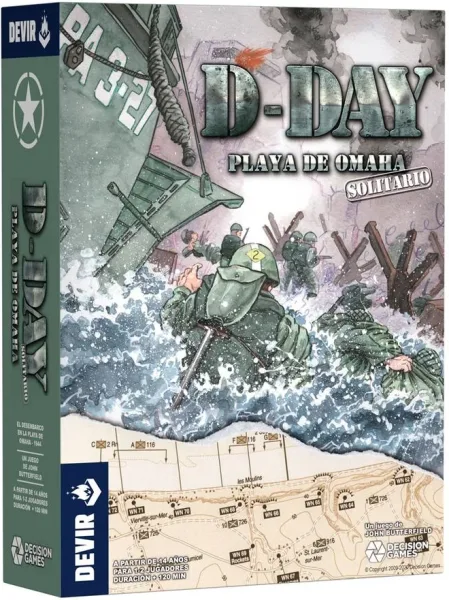 Juego de mesa d - day: playa de omaha