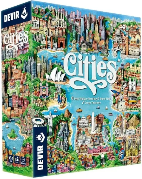 Juego de mesa cities