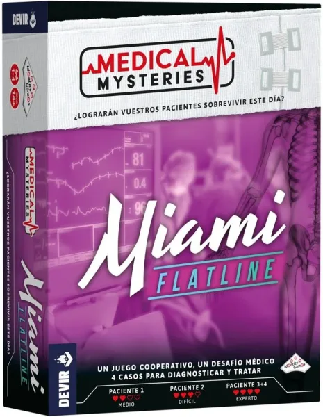 Juego de mesa medical mysteries miami