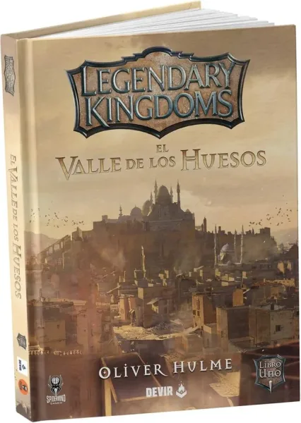 Libro -  juego legendary kingdoms 1: el valle de los huesos
