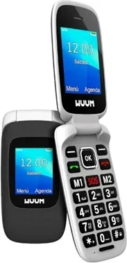 WUUM by SPC 2335T Movil Básico 2.4" FM Titanio