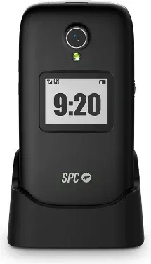 Teléfono Móvil SPC Polaris para Personas Mayores/ 4G/ Negro