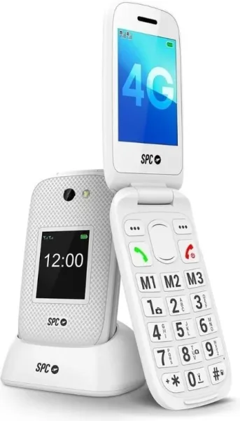 Teléfono Móvil SPC Harmony 2 para Personas Mayores/ 4G/ Blanco