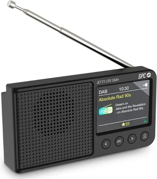 Radio Portátil SPC Jetty Lite Dab+/ Negra