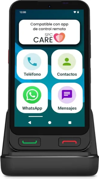 Smartphone Spc Zeus 2 64GB Senior Negro + Spc Care
