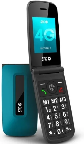 Teléfono Móvil SPC Titan 2 para Personas Mayores/ 4G/ Azul